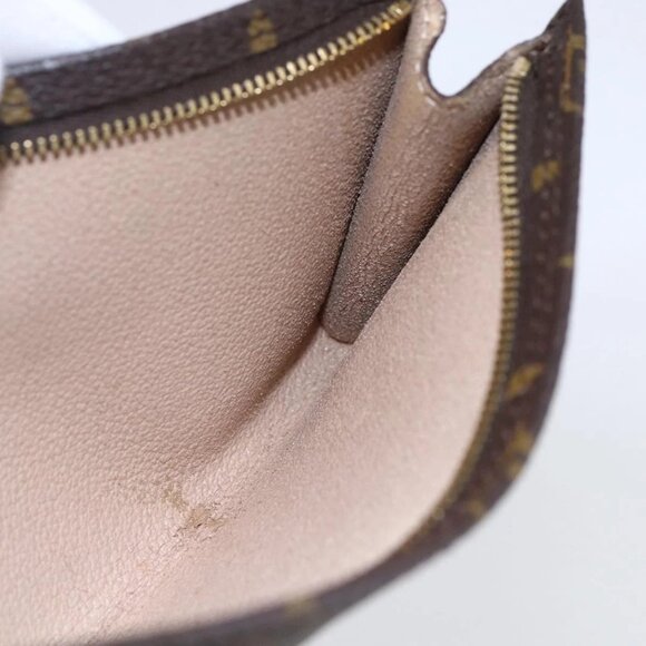 LOUIS VUITTON Monogram Bucket GM Accessory Pouch LV Auth 146355 - Picture 13 of 16